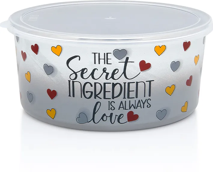 Metalac Recipient 2.6l cu capac Secret Ingredient Metalacemail/20cm/2.6l