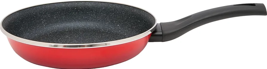 Metalac Tigaie 1.25l Granit Induction rosu Metalac email/22cm/1.25l