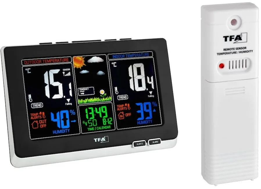 TFA TFA 35.1129.01 Spring Radio Weather Station