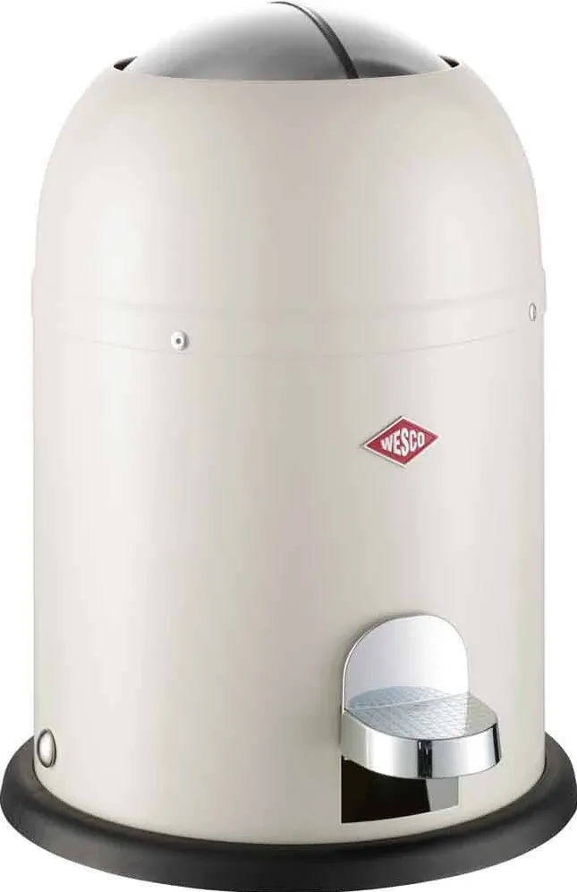 Wesco Cos de gunoi cu pedala Wesco, Crem