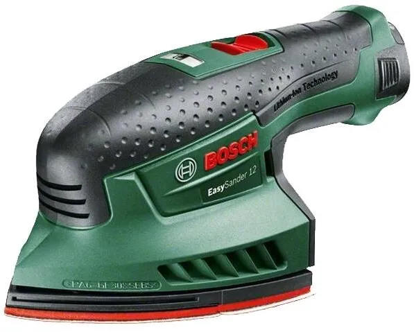 BOSCH EasySander 12 - Slefuitor delta cu 1 acumulator, Li-Ion, 12 V, 2.5 Ah