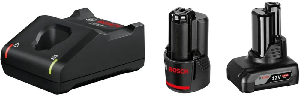 BOSCH Standard Starter Set 1x2.0Ah + 1x4.0Ah +GAL 12V-40