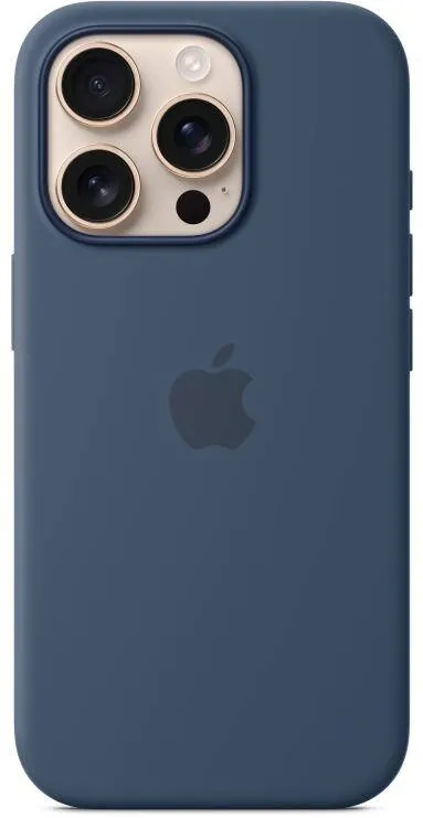 Apple iPHONE CASE 16 PRO SILICONE BL