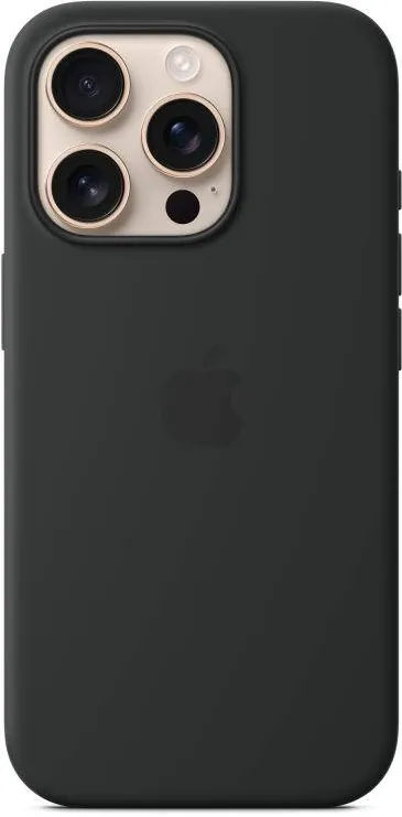 Apple iPHONE CASE 16 PRO SILICONE BK