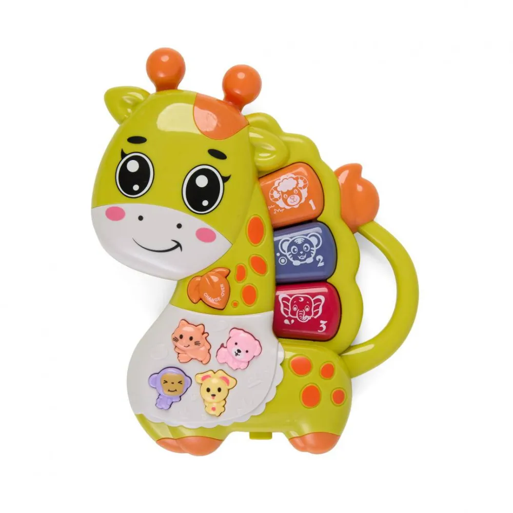 MomKi JUCARIE GIRAFA, LUMINI SI SUNETE, VERDE