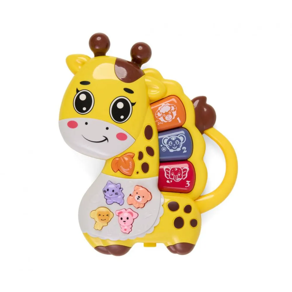 MomKi JUCARIE GIRAFA, LUMINI SI SUNETE, GALB.