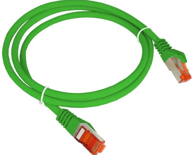 Accesoriu Retea A-LAN KKS6ZIE2.0 Patch-cord F/UTP cat.6 PVC 2.0mgreen