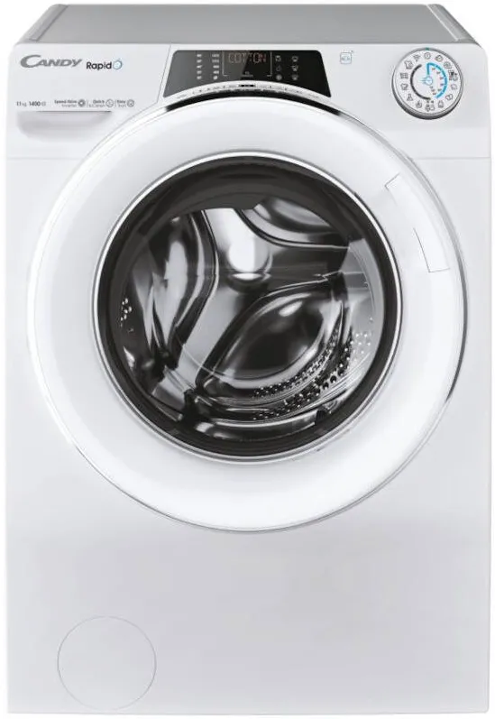 CANDY Masina de spalat rufe RO14116DWMCT-S, 11 kg, 1400 RPM, Clasa A, Inverter, Quick&Clean, Alb