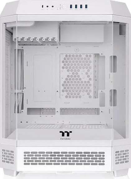 Carcasa PC Thermaltake The Tower 600 , Tower (white, Tempered Glass x 3)