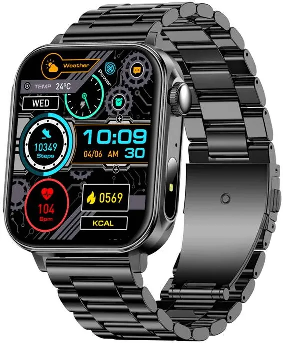 Smartwatch Colmi Smartwatch Colmi P80 (steel black)