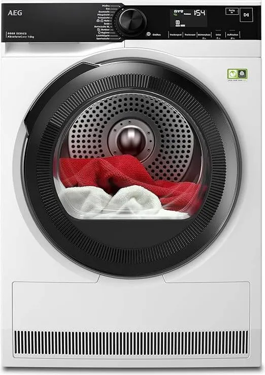 AEG Uscator de rufe TR8T75780, clasa B, 8 kg, 12 programe