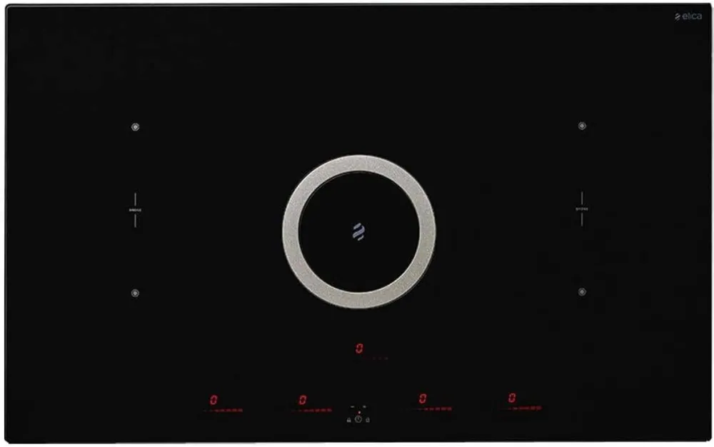 Plita ELICA Plita cu inductie cu hota integrata NikolaTesla Switch 83 (PRF0146212), Clasa A+, 620 m³/h, 83 cm