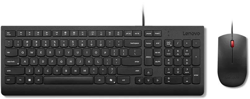 Kit Periferice Lenovo Essential Wired Combo Black Lithuanian