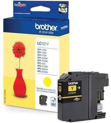 Cartus Imprimanta Brother LC121 Yellow