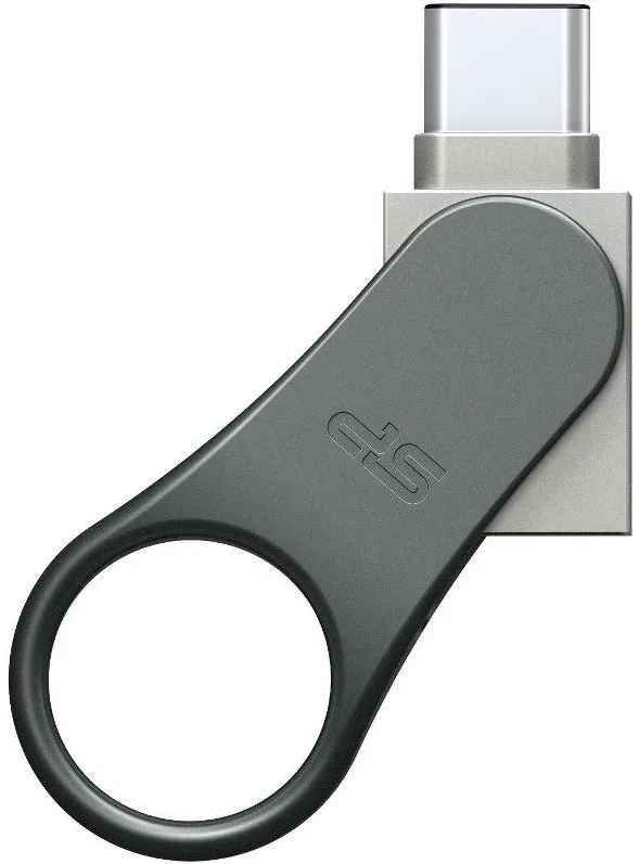 Memorie USB SILICON-POWER Mobile C80 16GB USB 3.0 Tip-C Silver