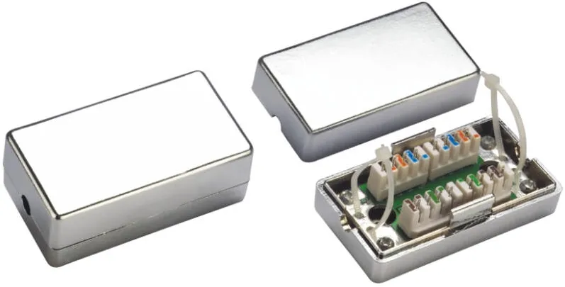 Accesoriu Retea A-LAN WTM09 network junction box Cat6 Silver