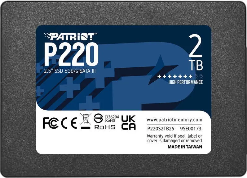 SSD Patriot P220 2TB SATA-III 2.5 inch