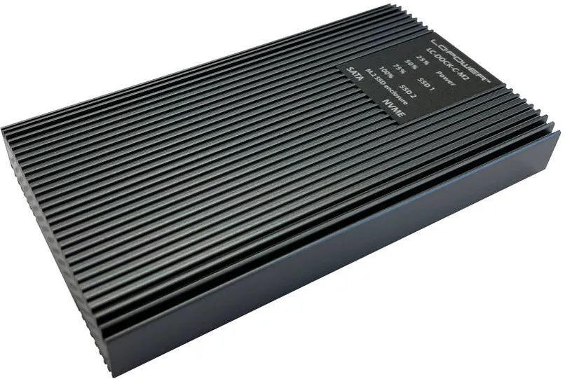 Enclosure LC-Power USB 3.2 Gen. 2x1, NVMe SATA M.2