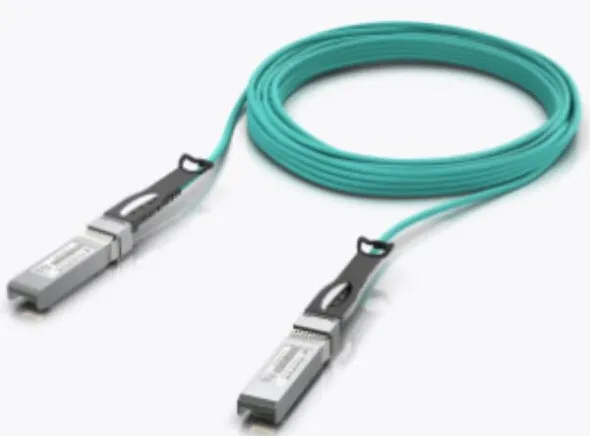 UBIQUITI Fibre optic cable SFP+ 10M aqua