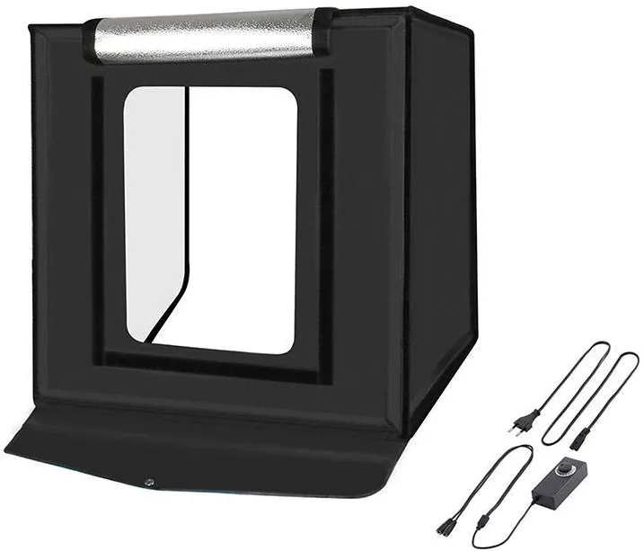 Puluz Namiot bezcieniowy Puluz 60cm LED 3380 lumenów