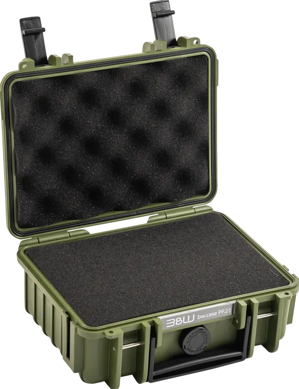 BW Outdoor Cases Type 500 / Bronze green (pre-cut foam)