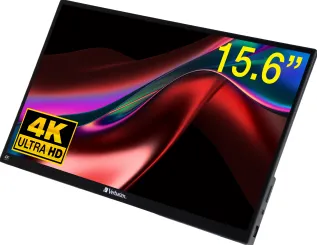 Monitor VERBATIM PMT-15-4K Portable Touchscreen Monitor 15.6" Ultra HD 4K