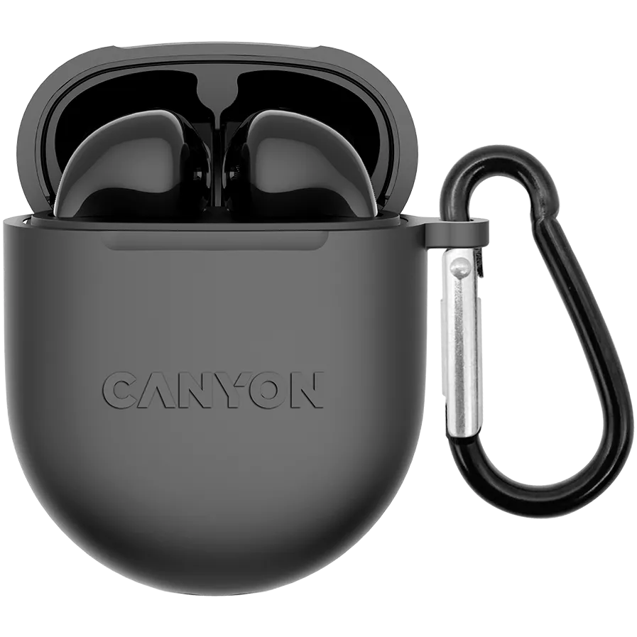 Casti CANYON TWS-6 Gaming Mode/BT 5.3 Negru