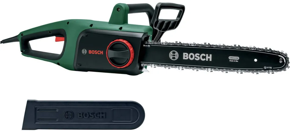 BOSCH Drujba electrica (fierastrau) cu lant UniversalChain 35, putere 1800 W, lama 35 cm, viteza lant 12 m/s, lant Oregon