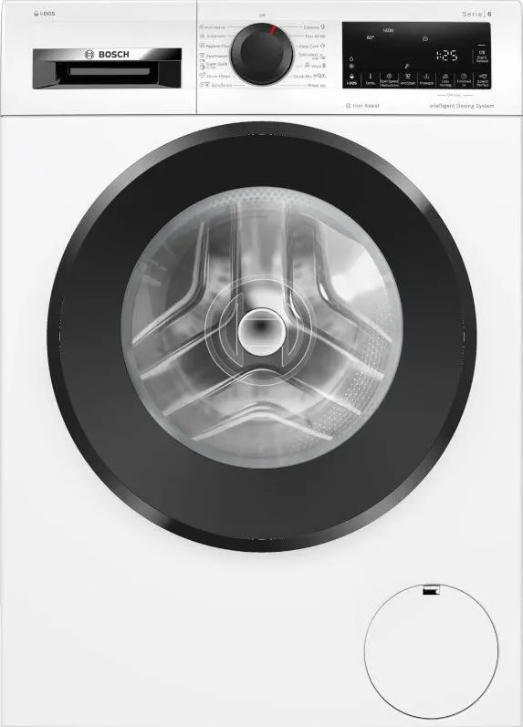 BOSCH Masina de spalat rufe Bosch WGG244F3BY, 9 kg, 1400 RPM, Clasa A, EcoSilence Drive, i-DOS, Iron Assist, Speed Perfect, Alb