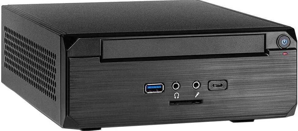 Sursa PC Inter-Tech Carcasa Inter-Tech MW-02-II, Mini Tower, fara sursa, Mini-ITX, negru
