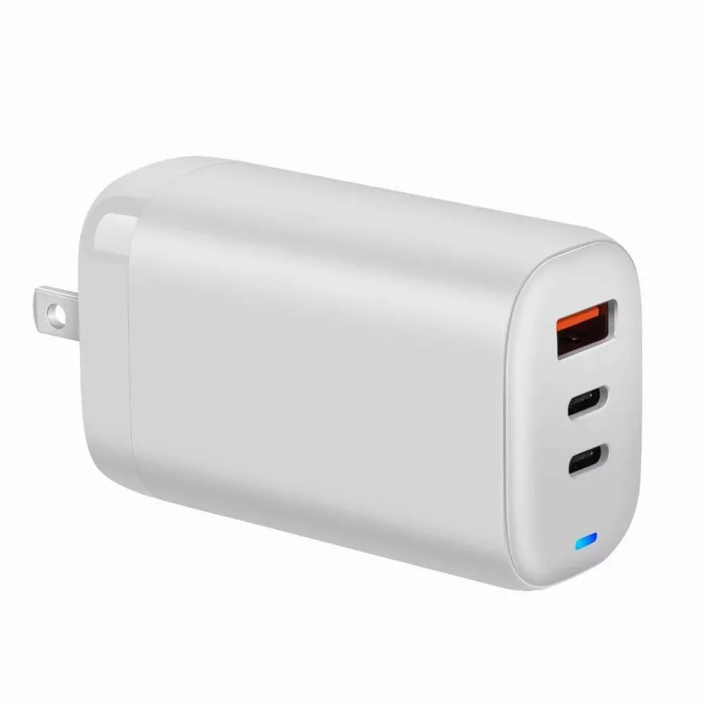 Docking Station Acer Incarcator Acer, 65W, 3 porturi, USB-A, 2xUSB-C, alb, priza EU/UK