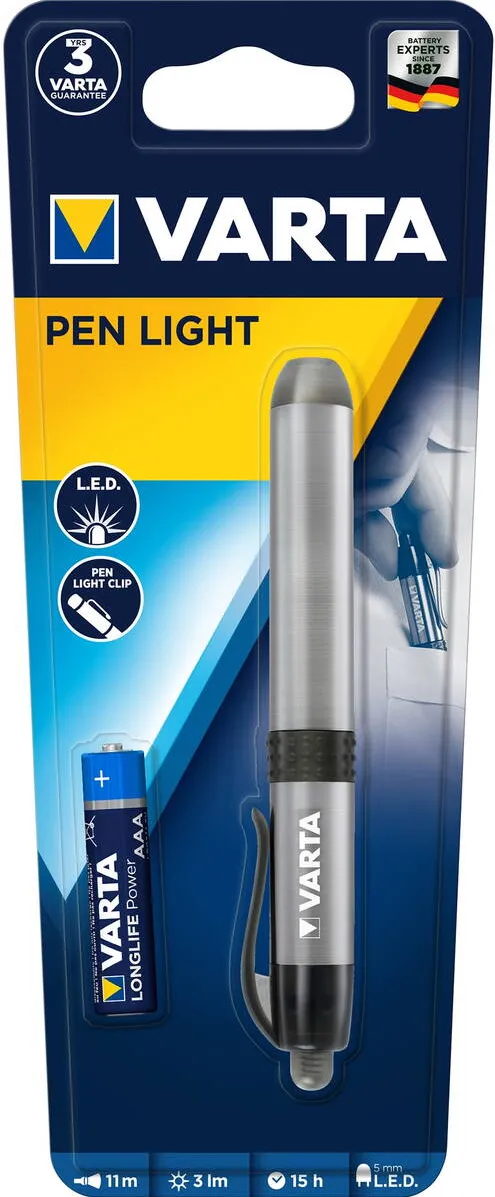 VARTA Lanterna LED Varta 16611 Penlight, 3 lm, 1xAAA