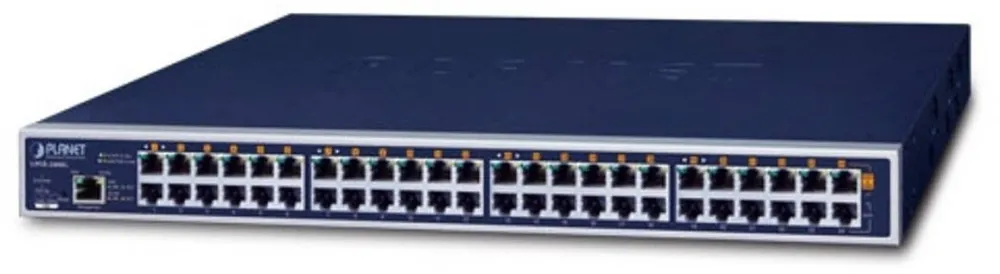 Switch Planet Switch Gigabit Ethernet Planet UPOE-2400G, PoE, albastru