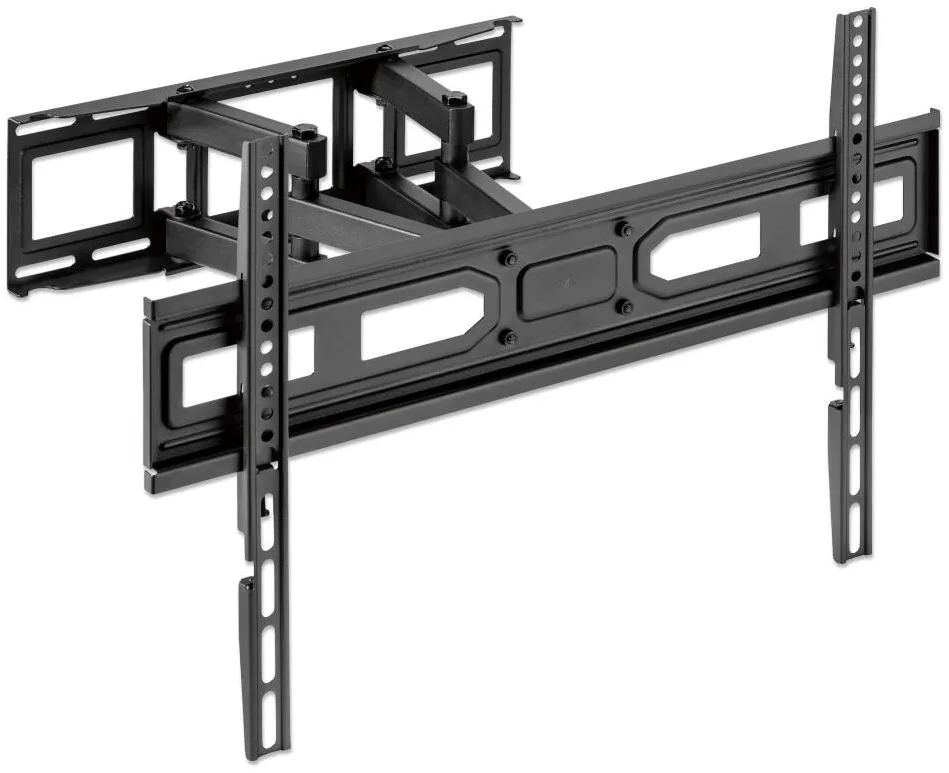Suport TV / Monitor MANHATTAN Suport TV de perete cu brat, full-motion, reglabil, 37-80 inch(94cm-203cm), capacitate sustinere 40KG, Negru, Manhattan, ICA-PLB 344LM2