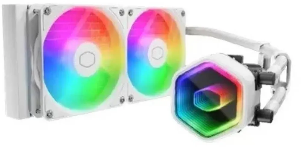 Cooler Cooler Master Cooler Procesor Cooler Master MasterLiquid 240 Core II ARGB Alb