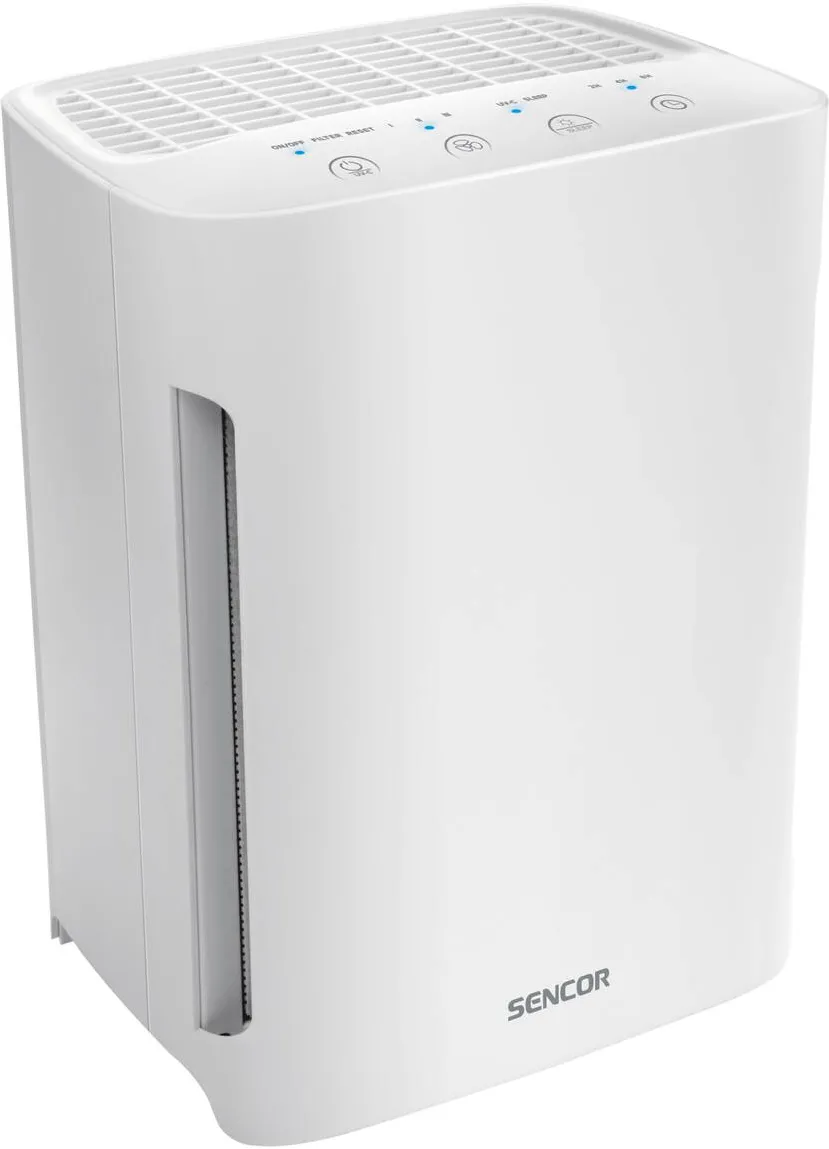 SENCOR Purificator de aer Sencor SHA 6400WH, 60 W, filtrare pe 4 nivele, pana la 20 m2, alb