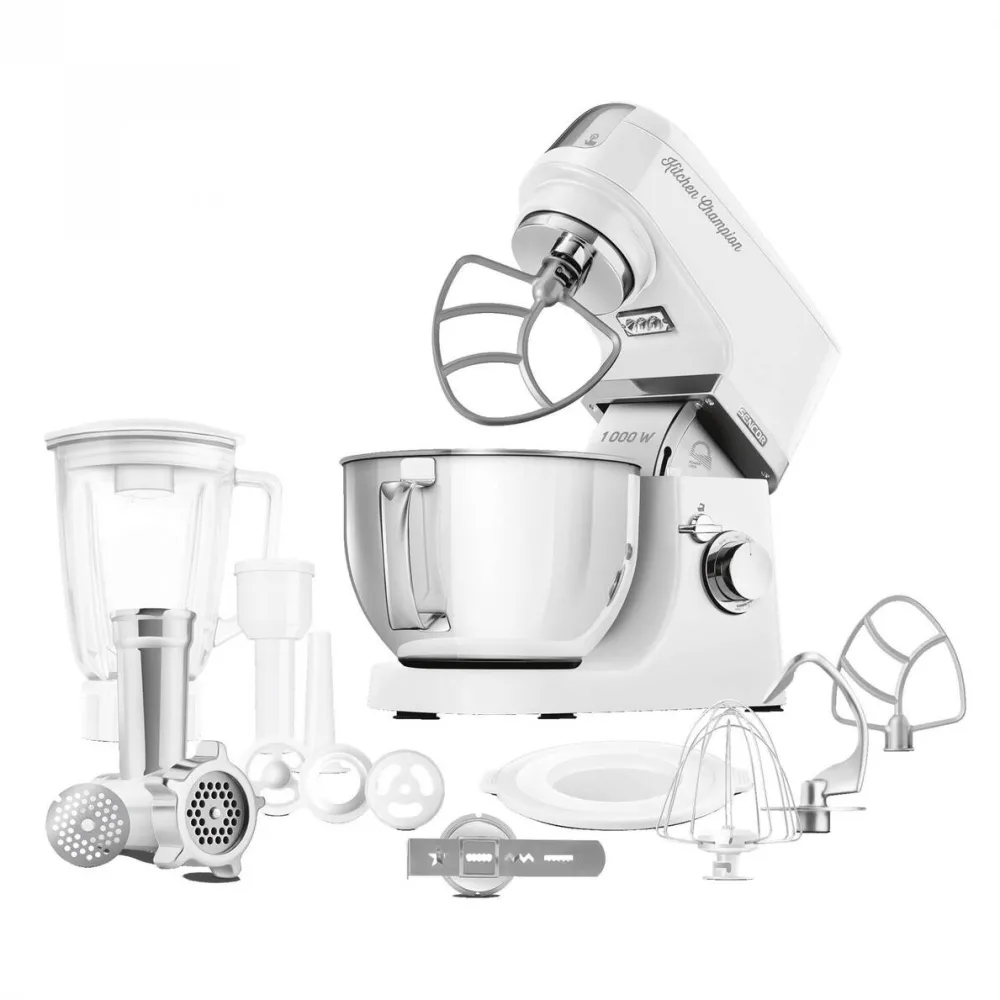 SENCOR Robot de bucatarie multifunctional Sencor STM6350WH, 1000W, bol inox 4.5L, 7 viteze, functie puls, alb