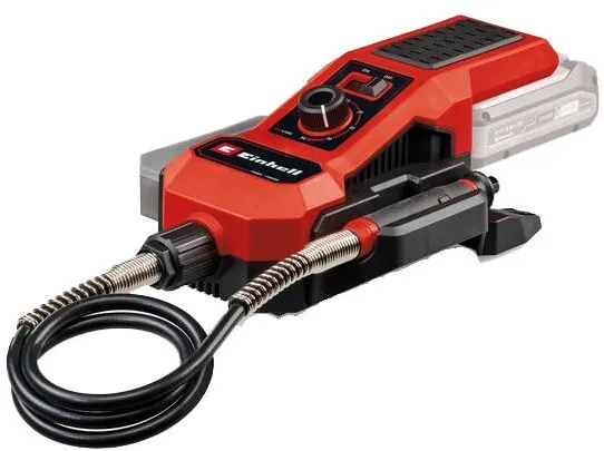 Einhell Unealta de slefuit/gravat pe acumulator Einhell Expert TE-MT 18/34 Li Solo Power X-Change 18 V, ax 92 cm, tija de gravura, controlul vitezei, set de accesorii din 55 de piese, fara incarcator/acumulator