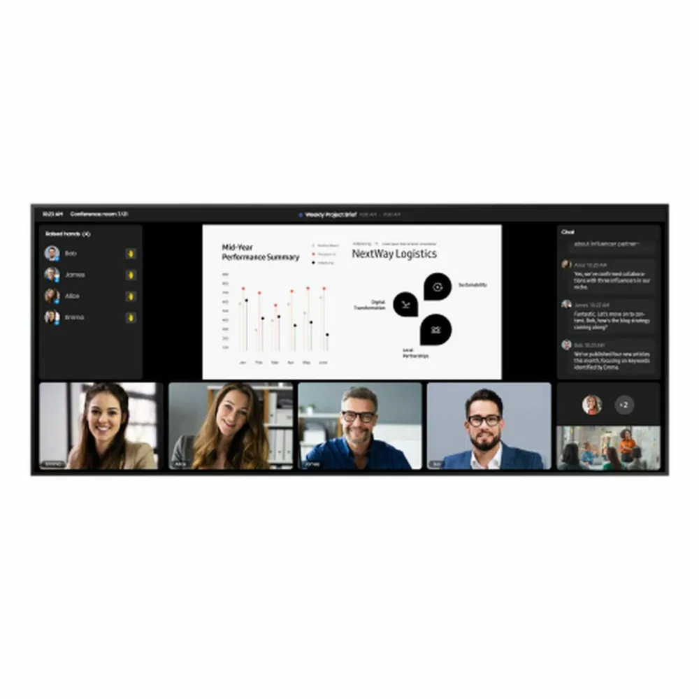 Monitor Samsung Monitor Videowall Samsung 5K Ultra HD 105"