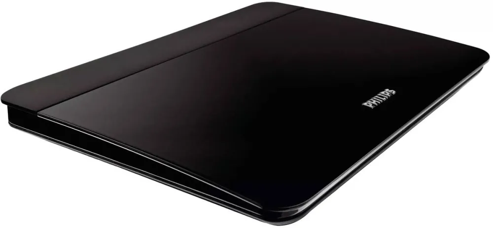 Philips Antena de interior HDTV/UHF/VHF/FM cu design ultra plat, 41dB, control variabil, cablu coaxial 1,8m, 75 Ohm, filtru 3G/4G, DVB-T/T2 ready