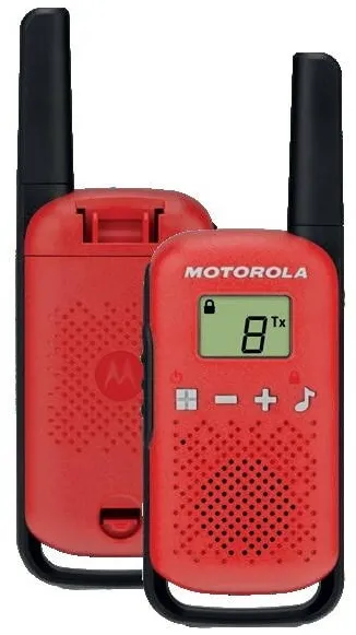 MOTOROLA Set de 2 statii de Emisie-Receptie Motorola, Talkabout Profesional Twin pack Rosu
