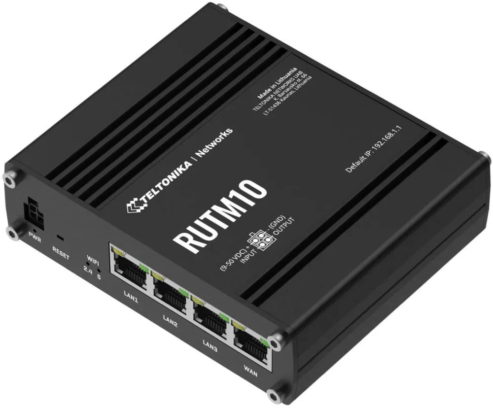 Router TELTONIKA Router Wi-Fi Teltonika RUTM10, 4x GbE, dual band, 867 Mbps