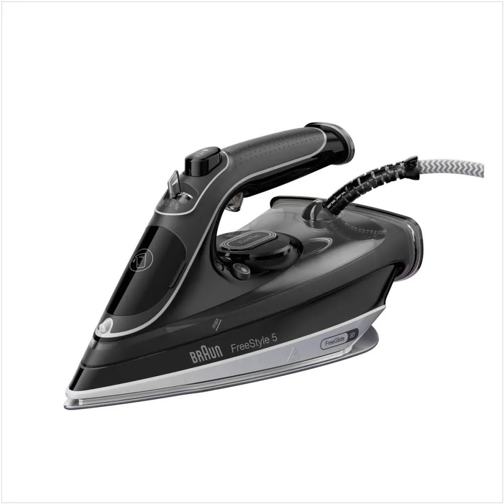 Fier de calcat cu abur BRAUN FreeStyle 5 SI5188BK 2800 W 330 ml