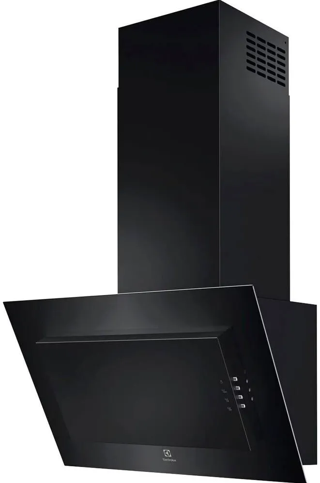 ELECTROLUX Hota incorporabila decorativa Electrolux LFV326K, Putere de absorbtie 600 mc/h, Filtru de carbon inclus, 1 motor, 60 cm, Negru