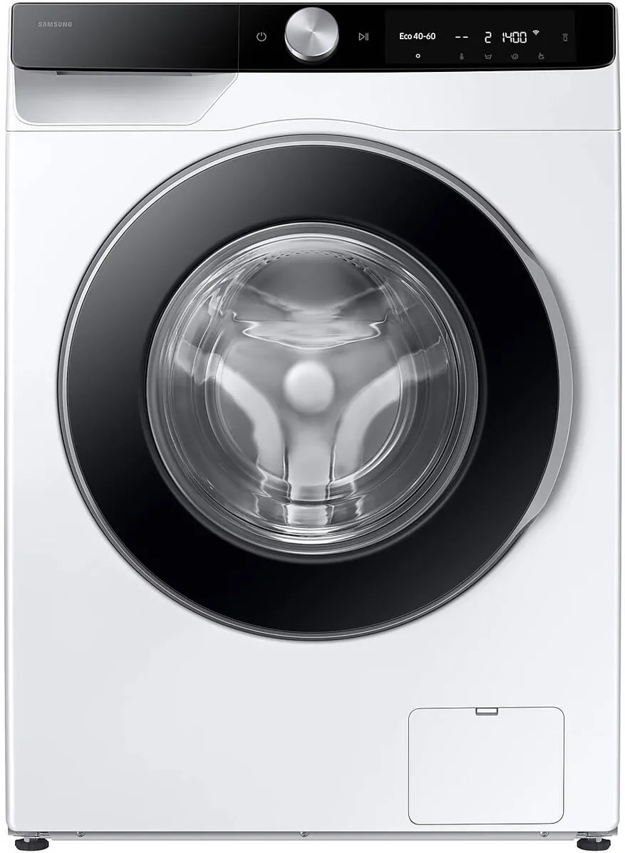 Samsung Masina de spalat rufe slim Samsung WW90DG6G94LKU4, 9kg, Clasa A, AI Control, AI Wash, Auto Dispense, AI Ecobubble, Super Speed 39, Space Max, Hygiene Steam, Digital Inverter Motor, Alb