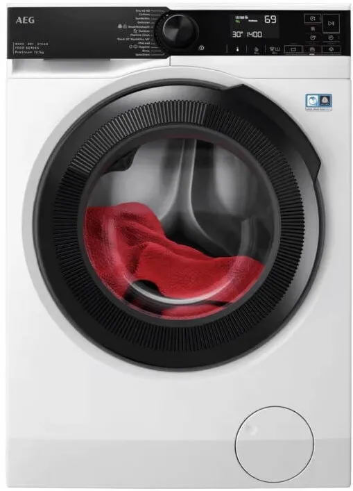 AEG Masina de spalat rufe cu uscator AEG Ecoline LWR73044BE, Spalare 11 kg, Uscare 7 kg, 1400 rpm, Clasa D, Motor Inverter cu MagnetPermanent, ProSense, ProSteam, Finnish-In, Time Save, Alb