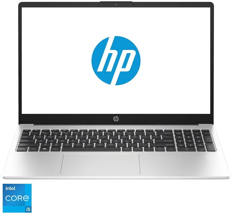 Laptop HP Laptop HP 250 G10 cu procesor Intel® Core™ i5-1334U pana la 4.6GHz, 15.6'', Full HD, IPS, 16GB DDR4 RAM, 1TB SSD, Intel® Iris® Xᵉ Graphics, No OS, Turbo silver