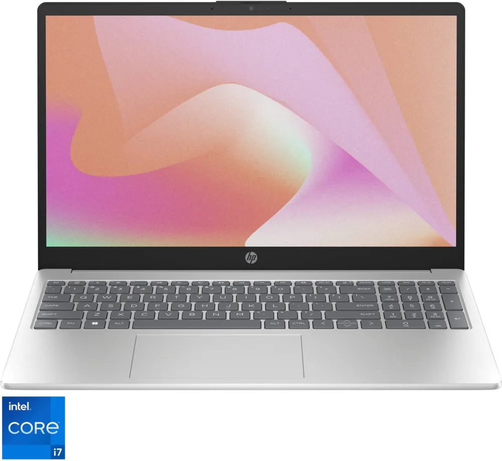 Laptop HP Laptop HP 15-fd0079nq cu procesor Intel® Core™ i7-1355U pana la 5.0 GHz, 15.6", Full HD, 16GB DDR4 RAM, 512GB SSD, Intel® Iris® Xe Graphics, Free DOS, Warm Gold