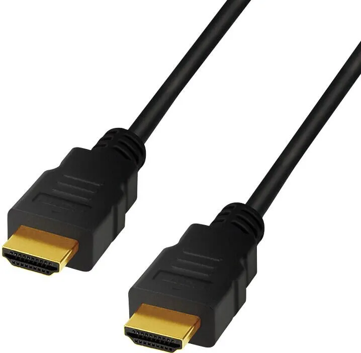 Logilink Cablu, LogiLink, CH0077, HDMI Tip A/HDMI Tip A, 48 Gbit/s, 1m, Negru