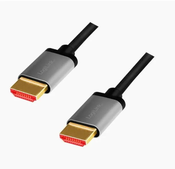 Logilink Cablu HDMI, Logilink, A/M - A/M, 8K/60 Hz, 1m, Negru